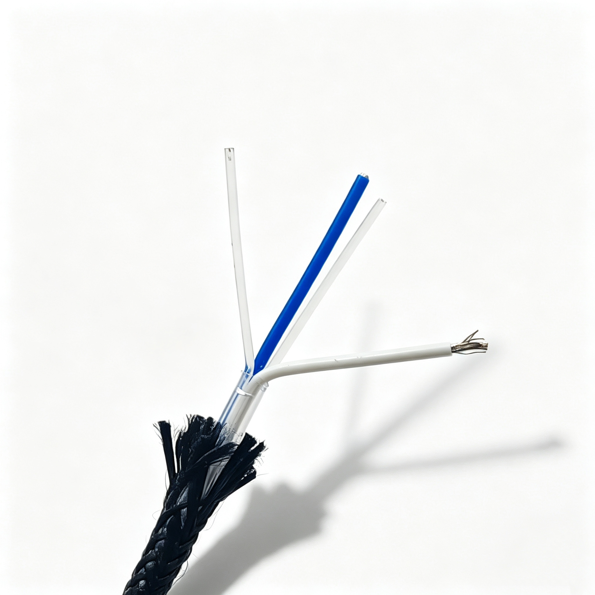 系留无人机电缆 2×22AWG+2×1芯光纤