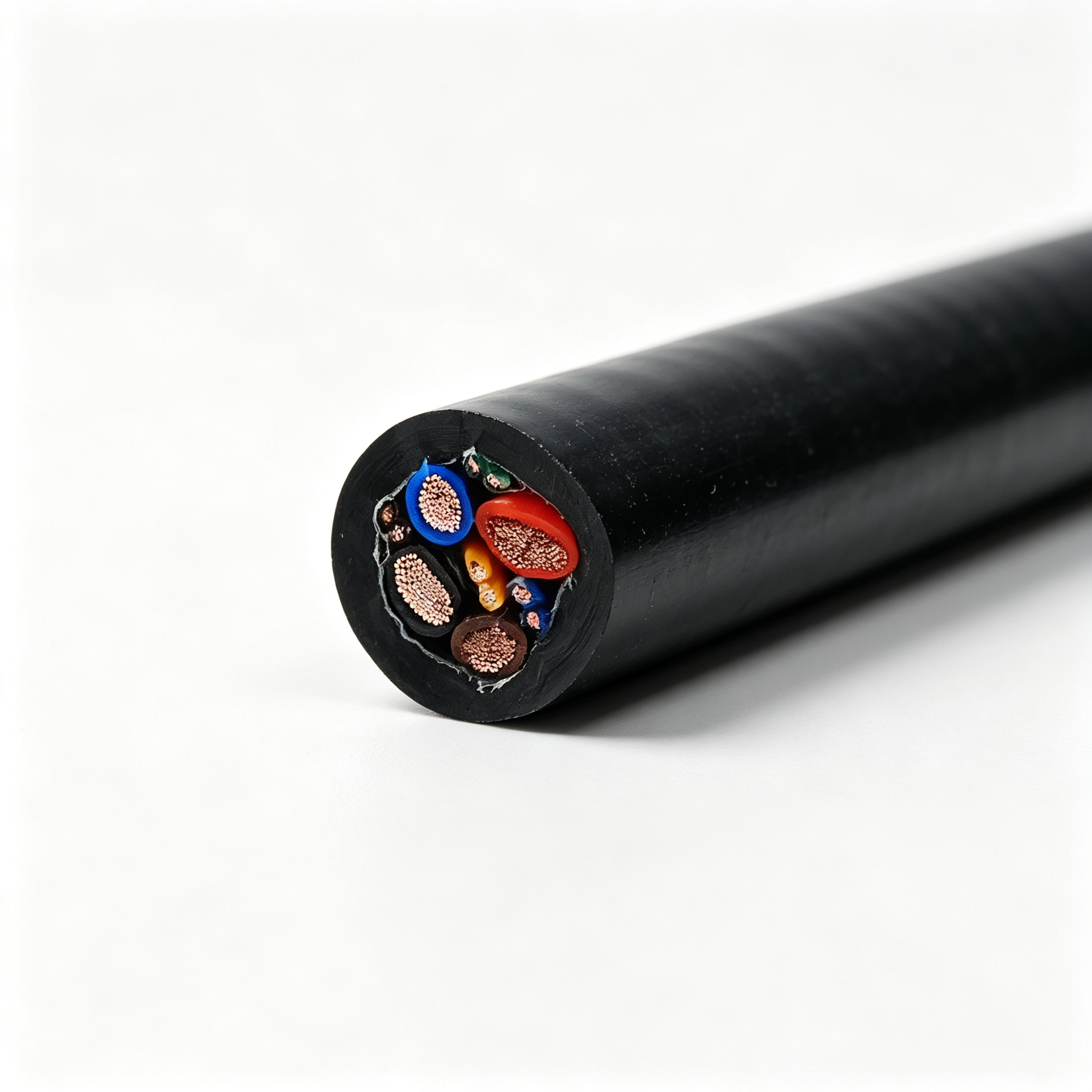 水密光电复合电缆 4×2×24AWG(UTP)+2×14AWG+2×12AWG