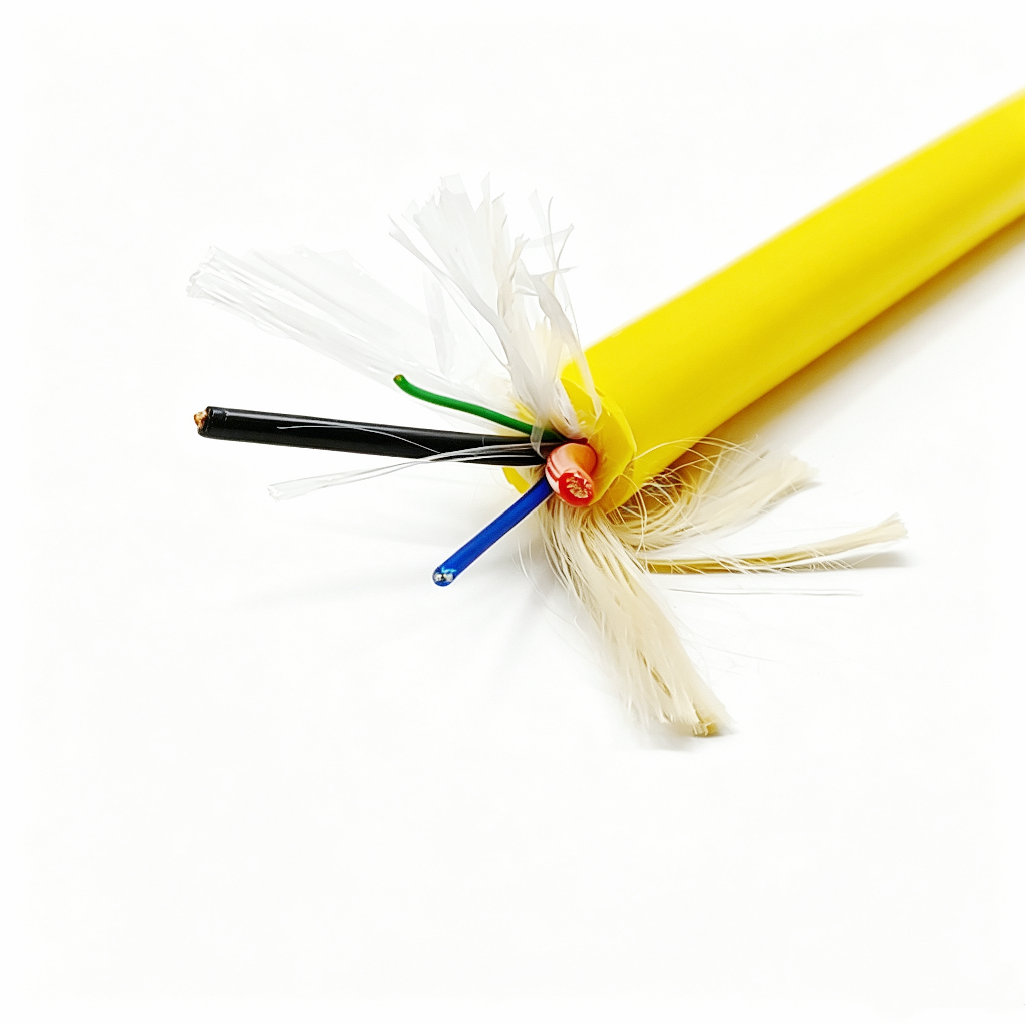 双层零浮力电缆 2×14AWG+24AWG+1SMF
