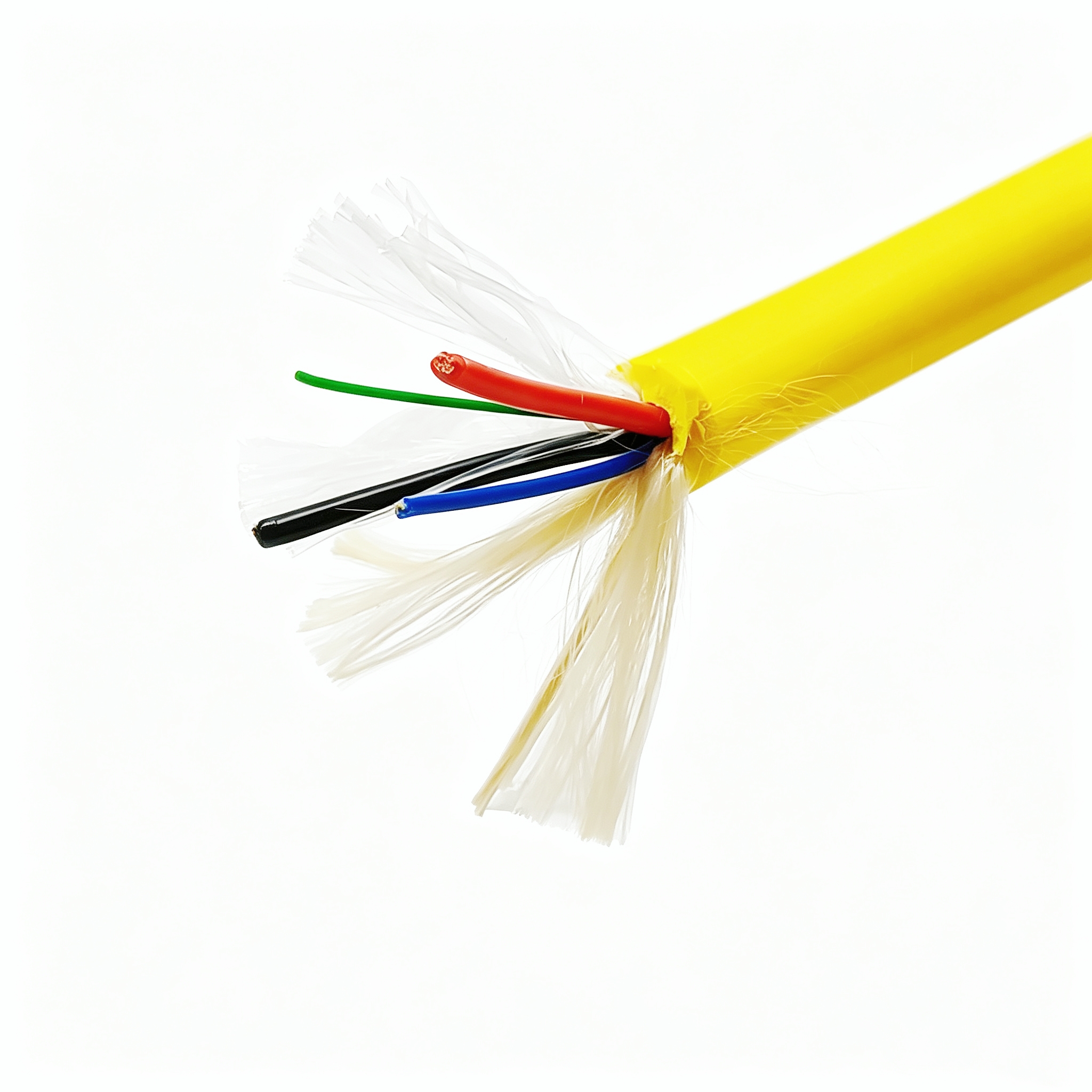 双层零浮力电缆 2×14AWG+24AWG+1SMF